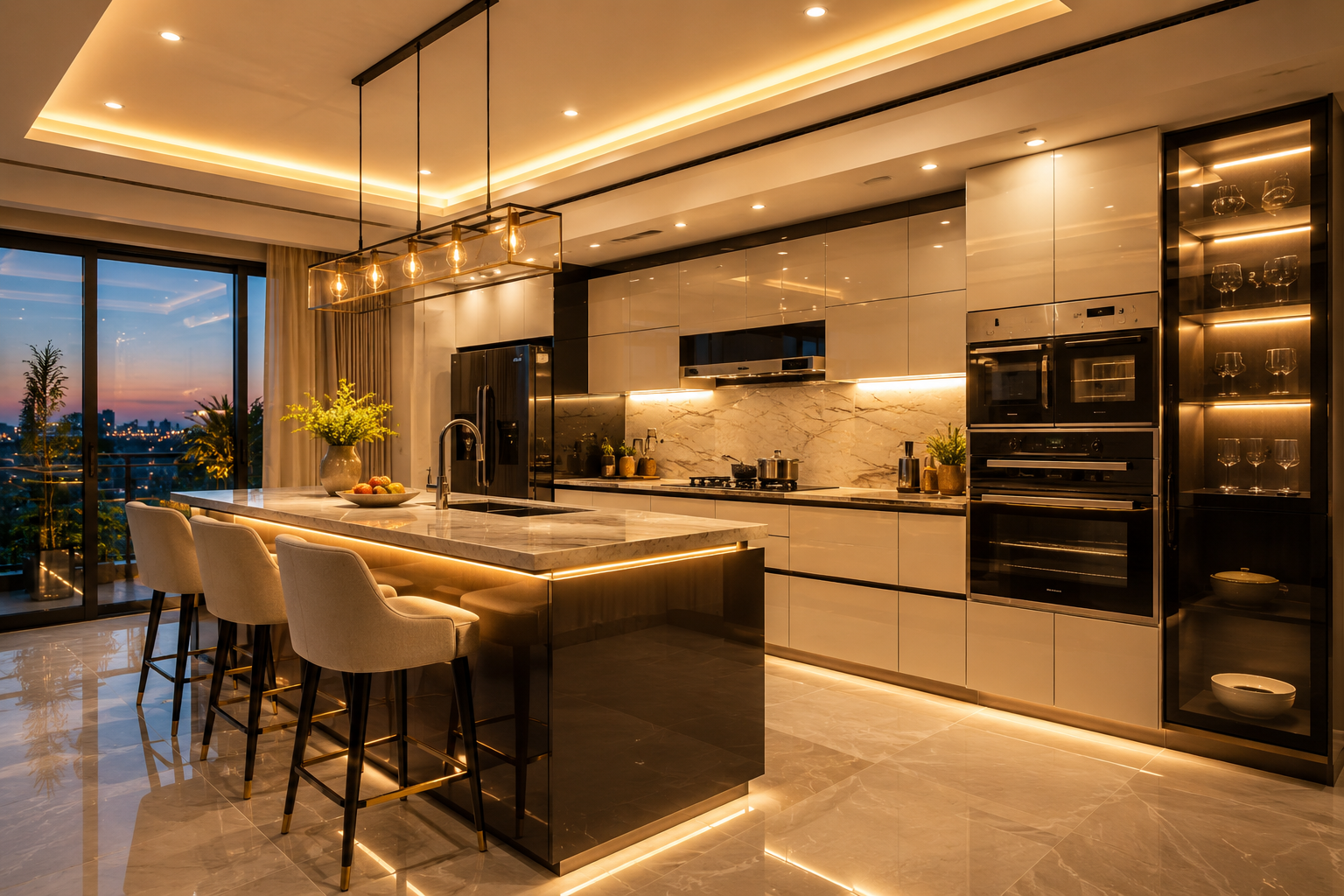 Stylish modular kitchens designed for modern homes.