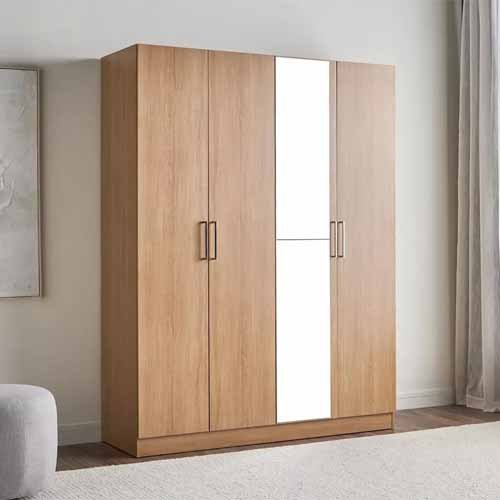 Wooden 3 Door Wardrobe